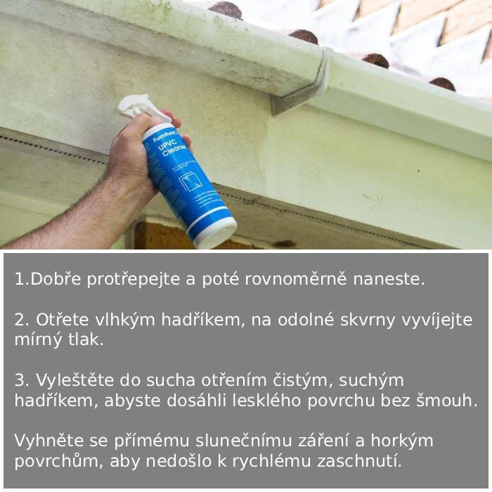 UPVC Čistič plastu