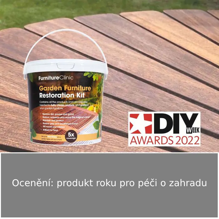 Sada na renovaci zahradního nábytku
