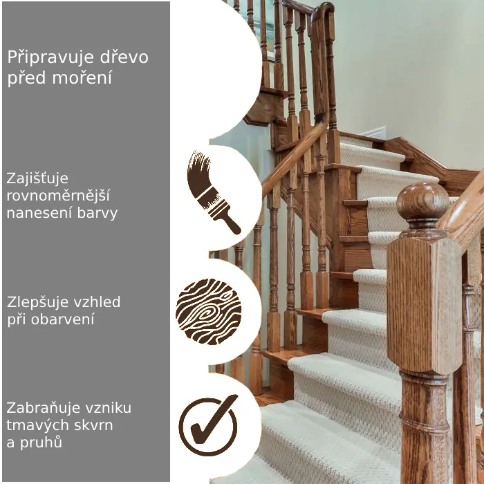 Kondicionér na dřevo před mořením