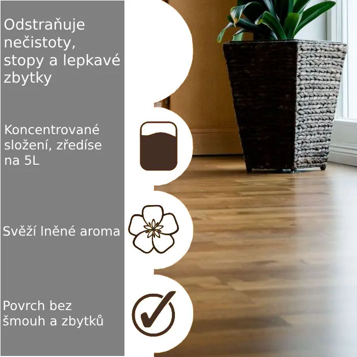 Čistič laminátových podlah