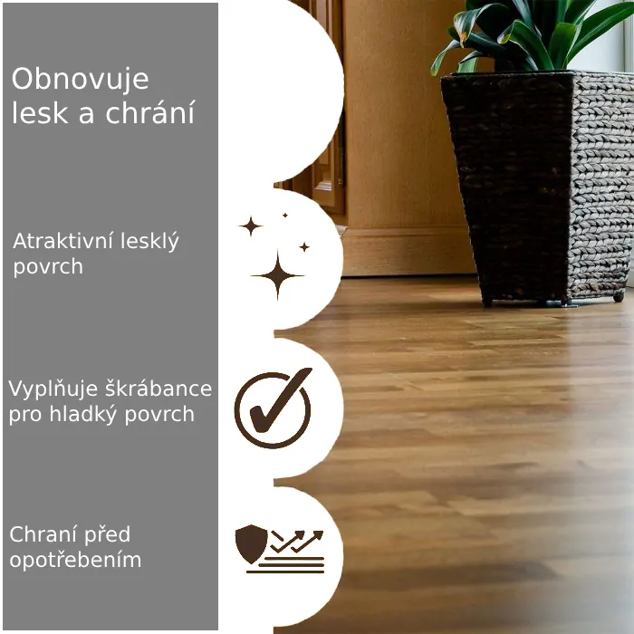 Leštěnka na laminátové podlahy