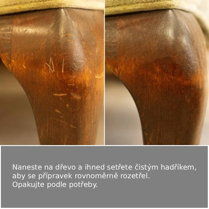 Tužka na opravu dřeva 3 odstíny