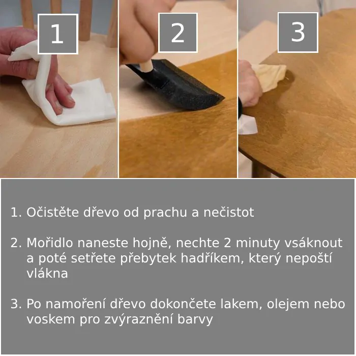 Mořidlo na dřevo