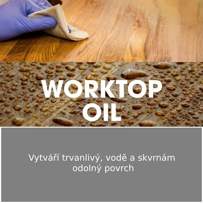 Olej na pracovní desky