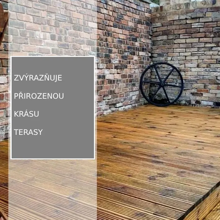 Sada terasových olejů