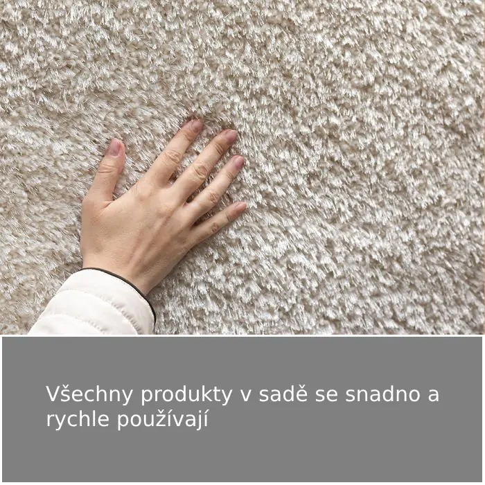 Sada na odstranění skvrn z koberce a čalounění