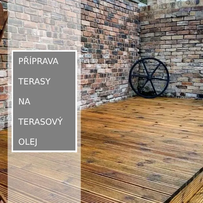 Čistič dřevěných teras