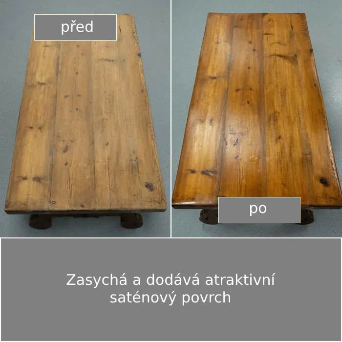 Vosk a leštidlo na dřevo