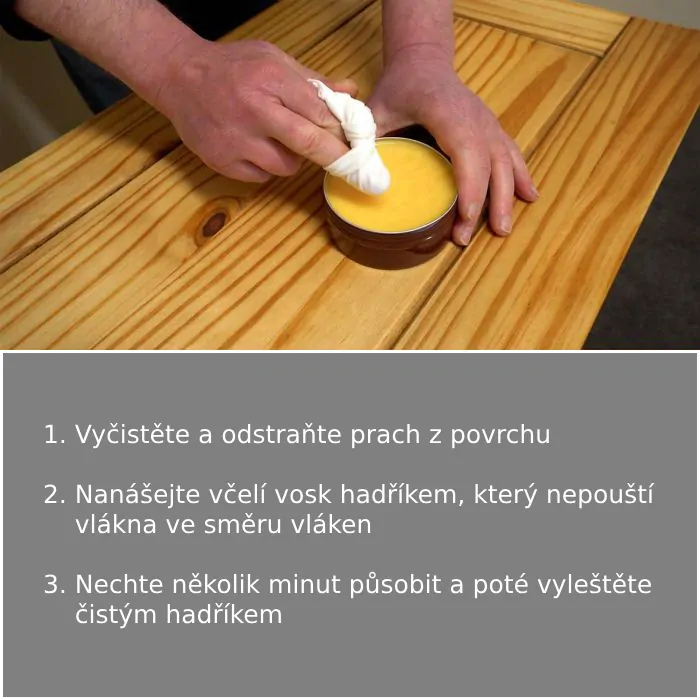 Leštěnka ze včelího vosku