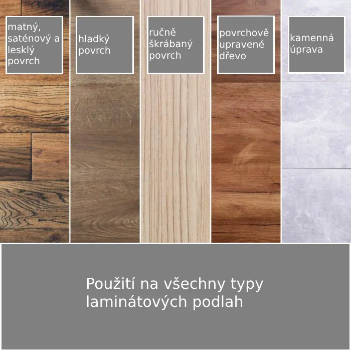 Čistič laminátových podlah