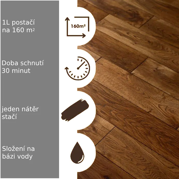 Olej na údržbu dřevěných podlah
