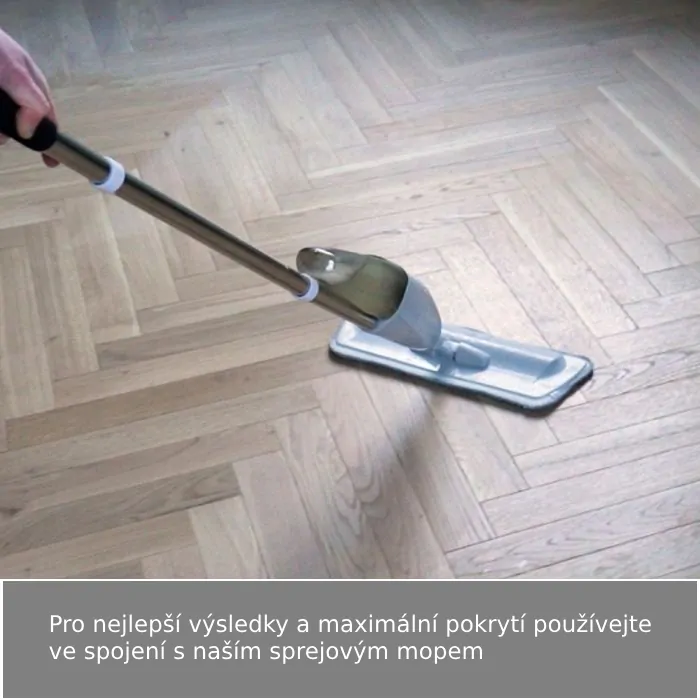 Sada na čištění a leštění dřevěných podlah