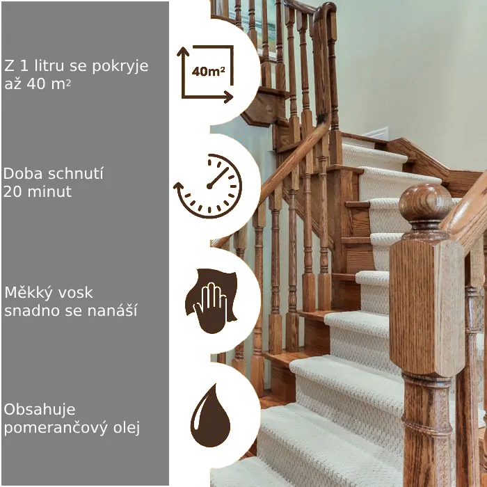 Vosk a leštidlo na dřevo