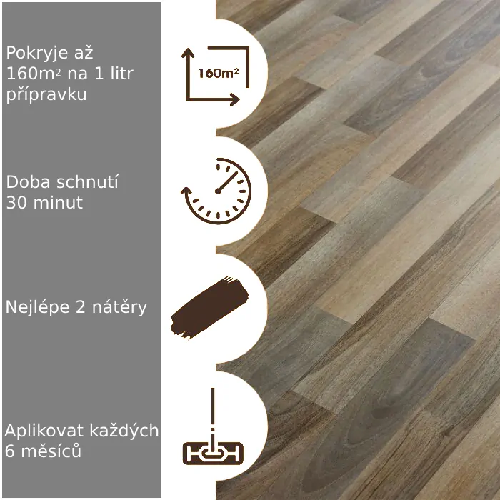 Leštěnka na laminátové podlahy
