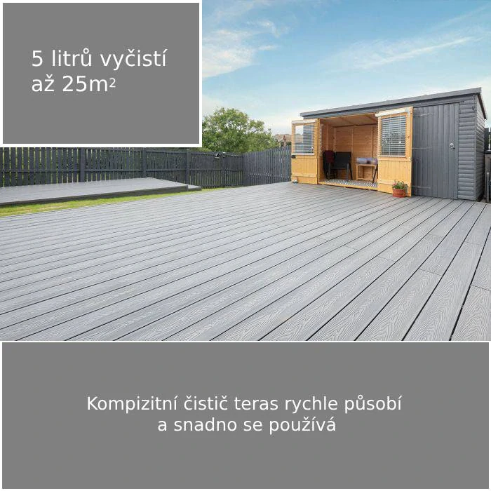Kompozitní čistič teras