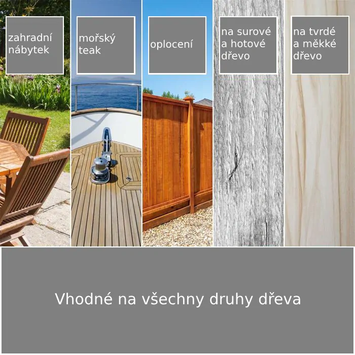 Čistič teakového dřeva