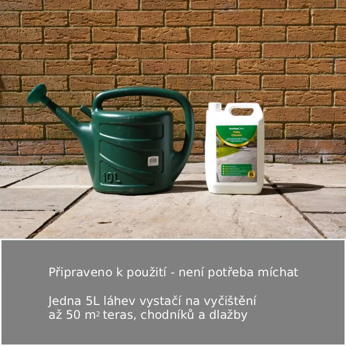 Čistič kamenných teras