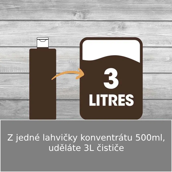 Čistič teakového dřeva