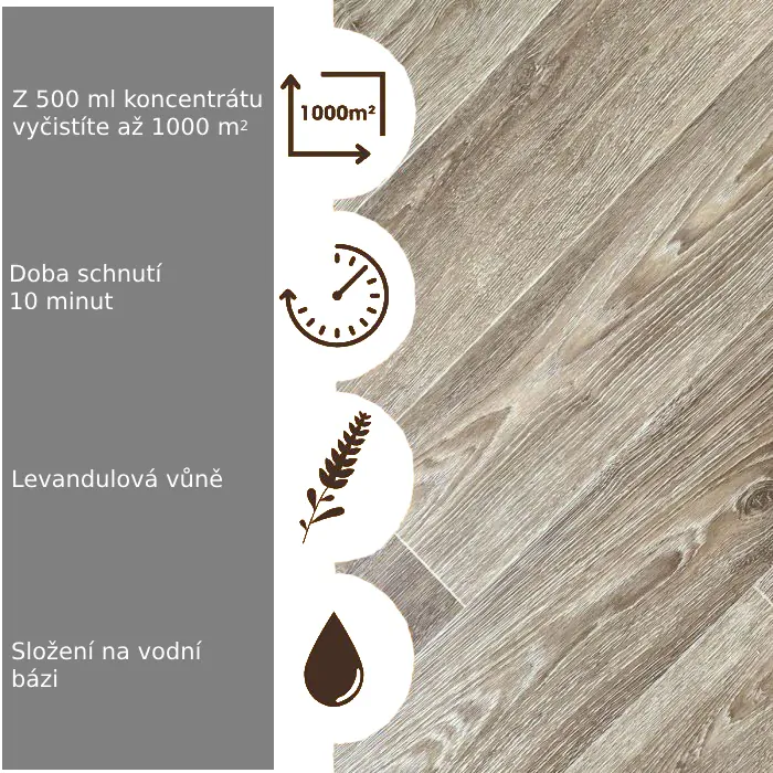 Čistič vinylových podlah