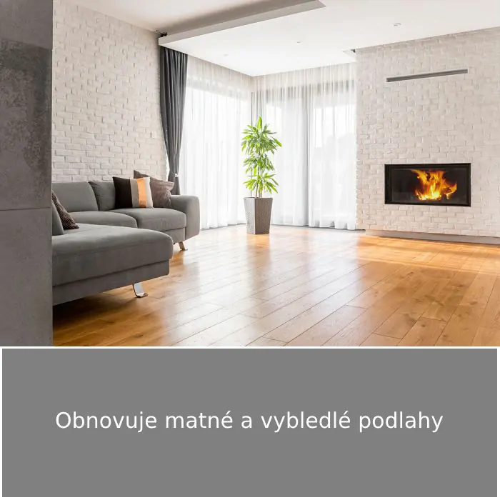 Leštidlo na dřevěnou podlahu